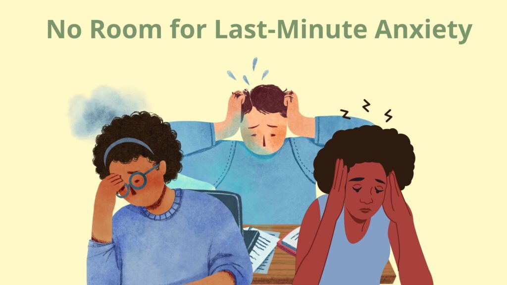 there's no room for last-minute anxiety.
for neet exam