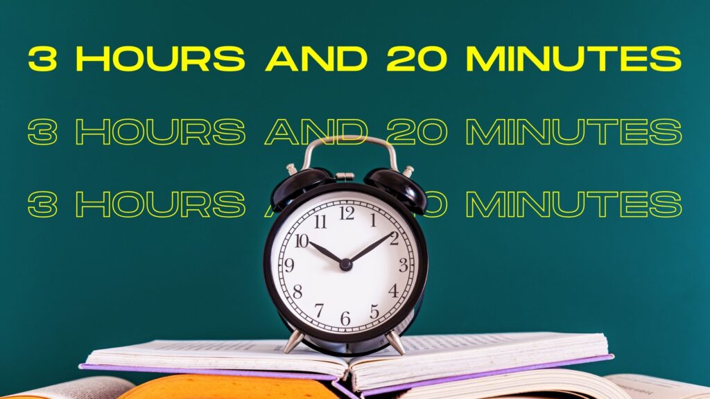 Blog banner contains clock and neet exam time behind that