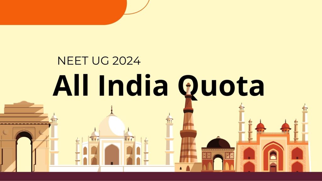 indian city backdrop with a neet all india quota