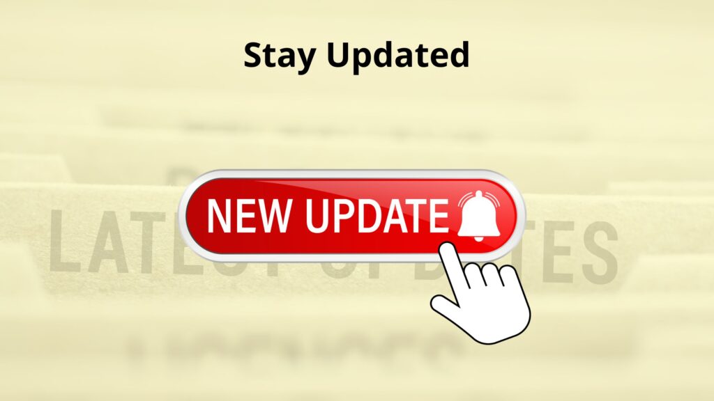 Stay Updated