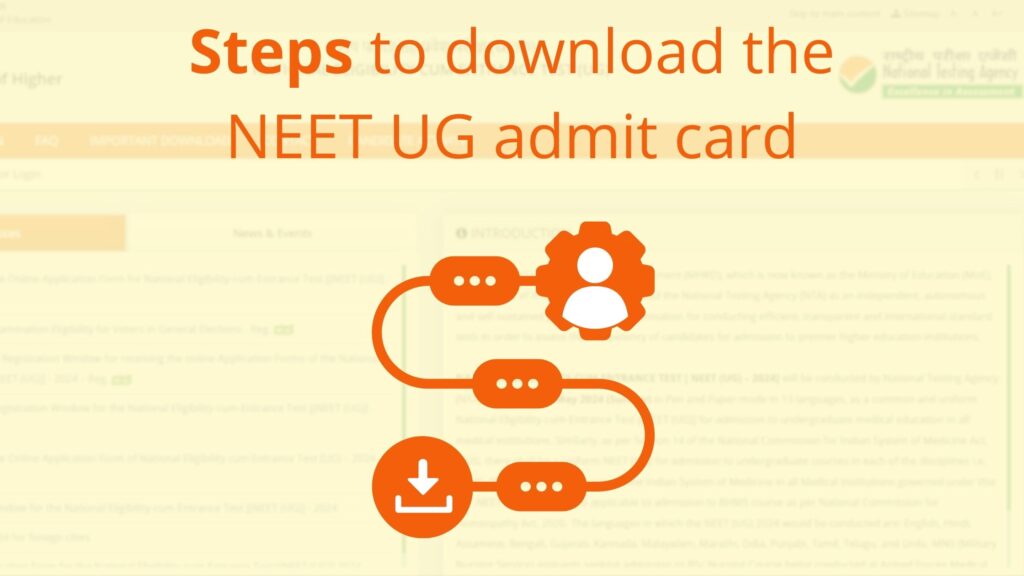 How to download the NEET admit card: