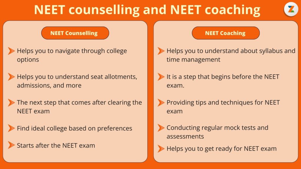 The difference between NEET counselling and NEET coaching