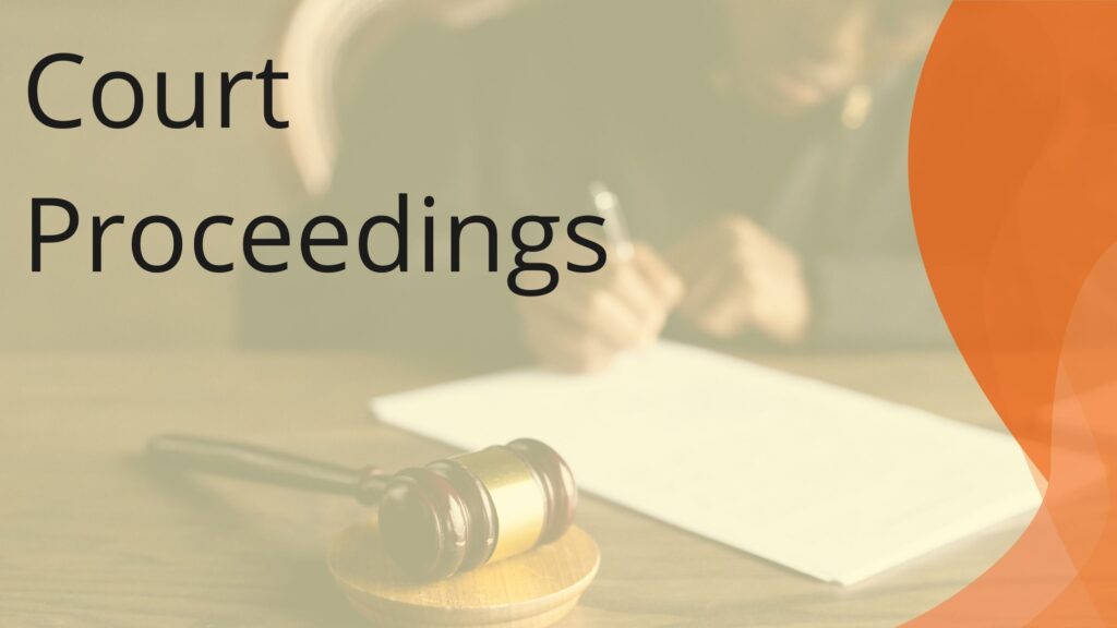 Court Proceedings