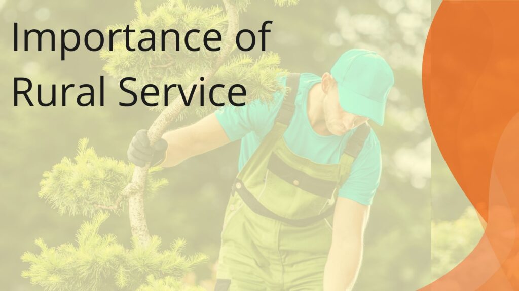 Importance of Rural Service for MBBS students