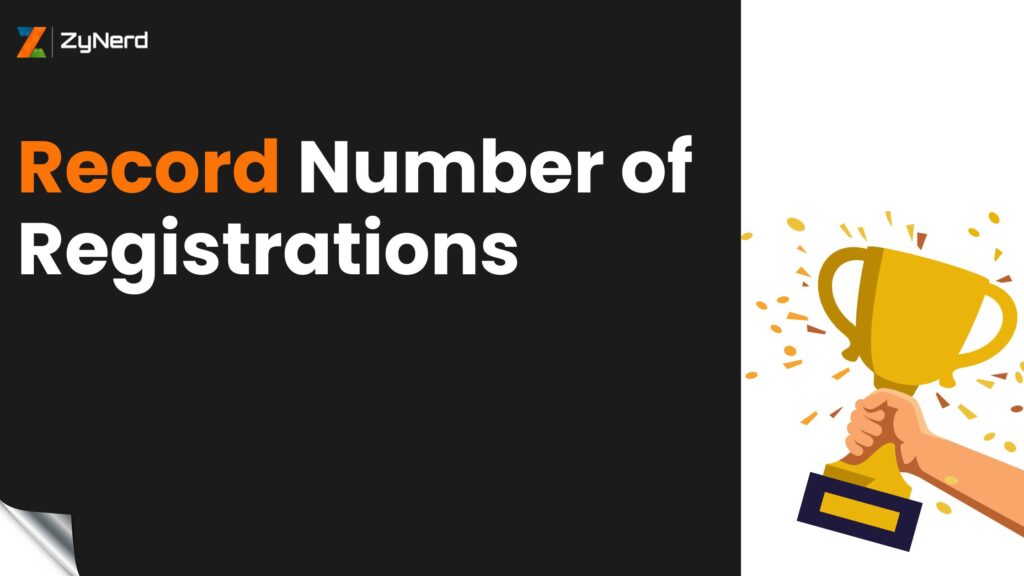 Record Number of Registrations