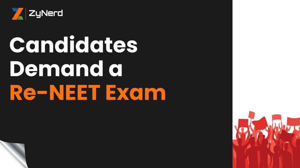Candidates Demand a Re-NEET Exam