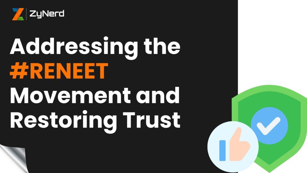 Addressing the #RENEET Movement and Restoring Trust