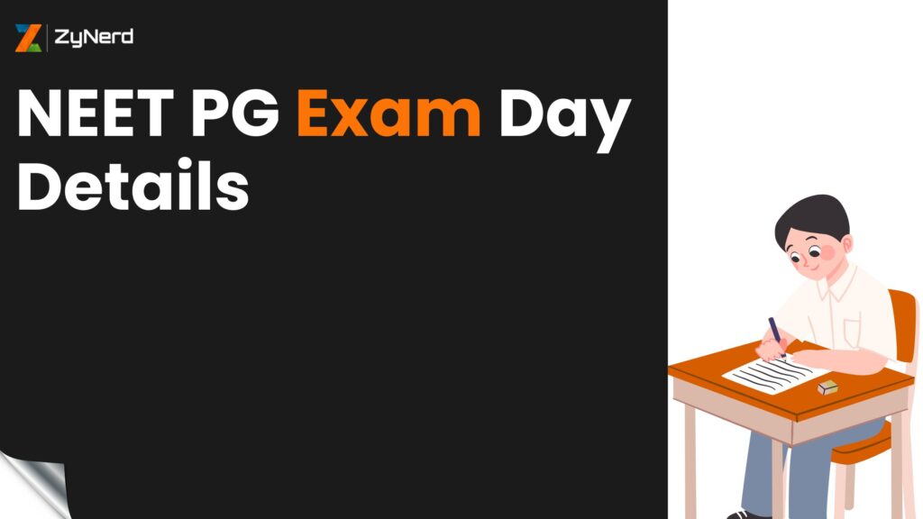 NEET PG Exam Day Details:
