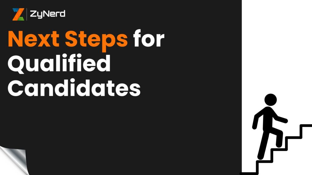 next step for candidates after exam